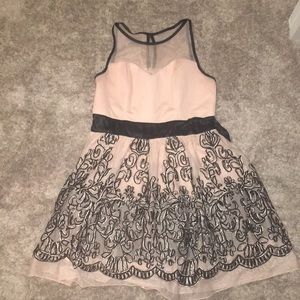 Black/Pink cocktail dress